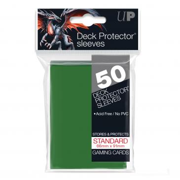Ultra Pro Standard Card Game Sleeves 50ct Green (82671) Supplies Ultra Pro   