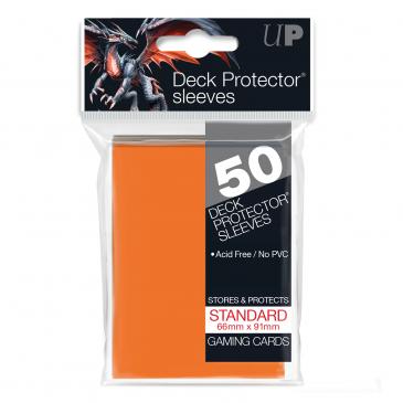 Ultra Pro Standard Card Game Sleeves 50ct Orange (82673) Supplies Ultra Pro   