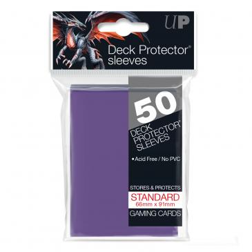 Ultra Pro Standard Card Game Sleeves 50ct Purple (82676) Home page Ultra Pro   
