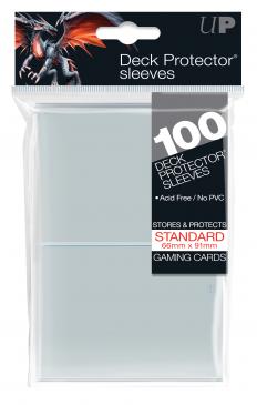 Ultra Pro Gloss Clear Standard Deck Protector Sleeves (100)
