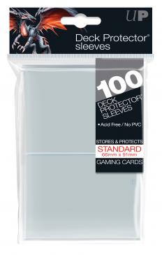 Ultra Pro Standard Card Game Sleeves 100ct Clear (82689) board games Ultra Pro   