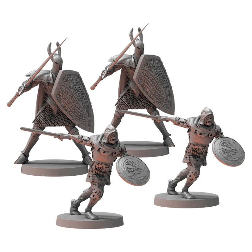 Dark Souls Mini: The Silver & The Dead Miniatures Steamforged Games