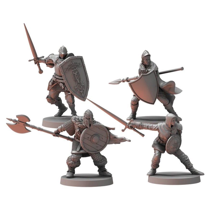 Dark Souls Mini: Unkindled Heroes Pack1 Miniatures Steamforged Games