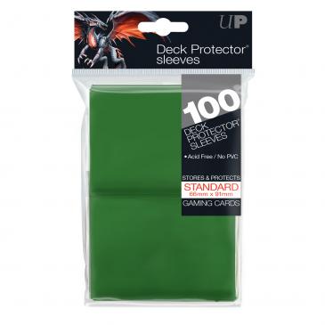 Ultra Pro Standard Card Game Sleeves 100ct Green (82693) Supplies Ultra Pro   