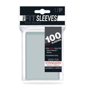 Ultra Pro Standard PRO-Fit Card Game Sleeves 100ct Clear (82712) Common Ground Games Ultra Pro Standard PRO-Fit Card Game Sleeves 100ct Clear (82712) Common Ground Games