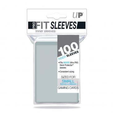 Ultra Pro Small PRO-Fit Card Game Sleeves 100ct Clear (82713) Home page Ultra Pro   