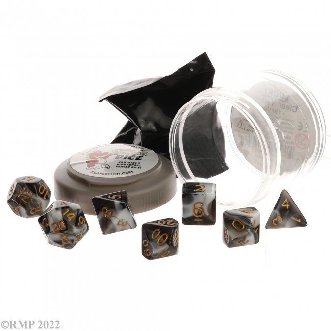 Pizza Dice: Dual White/Black  Common Ground Games   