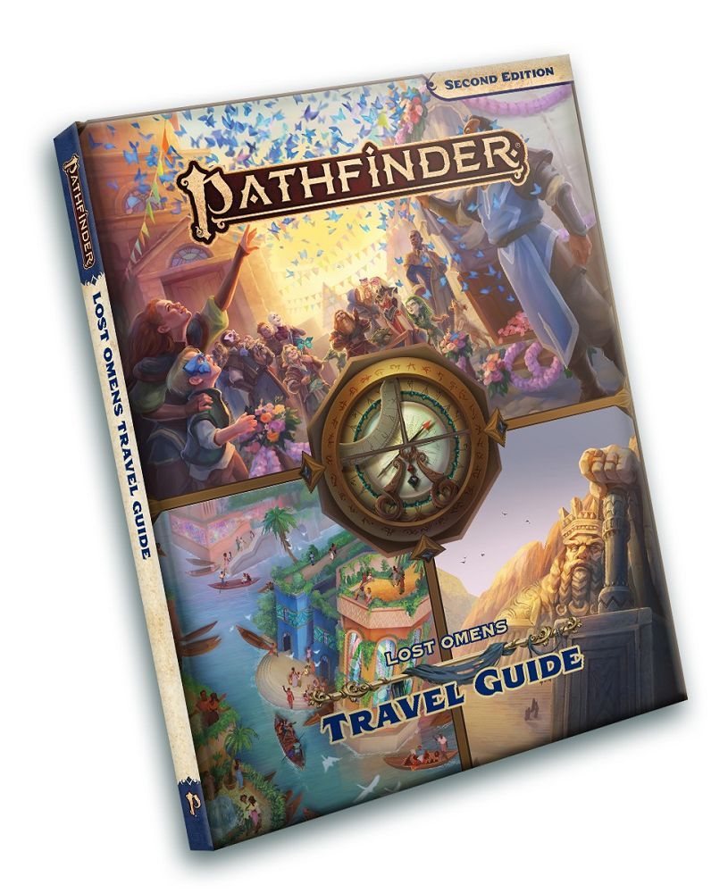 Pathfinder 2e: Lost Omens - Travel Guide (Hardcover) Role Playing Games Paizo