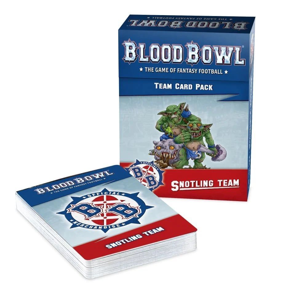 Blood Bowl Snotling Team Card Pack Miniatures Games Workshop   