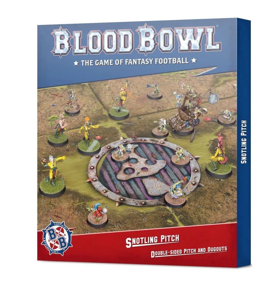 Blood Bowl Snotling Team: Double-Sided Pitch & Dugouts Miniatures Games Workshop   
