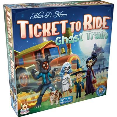 Ticket to Ride: Ghost Train Board Games Asmodee   