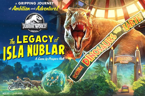 Jurassic World: Legacy of Isla Nublar KS Board Games Funko