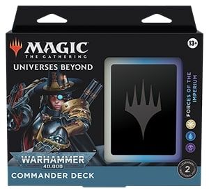 MTG: Commander Warhammer 40k: Forces of the Imperium Trading Card Games Wizards of the Coast   