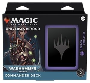 MTG: Commander Warhammer 40k: Necron Dynasties Trading Card Games Wizards of the Coast   
