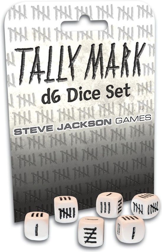 Tally Mark D6 Dice Set  Steve Jackson Games   