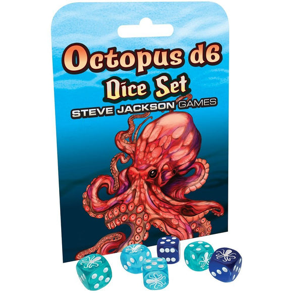 Octopus D6 Dice Set  Steve Jackson Games   