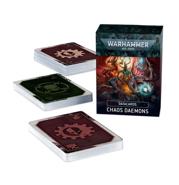 Warhammer 40K Chaos Daemons Datacards Miniatures Candidate For Deletion   