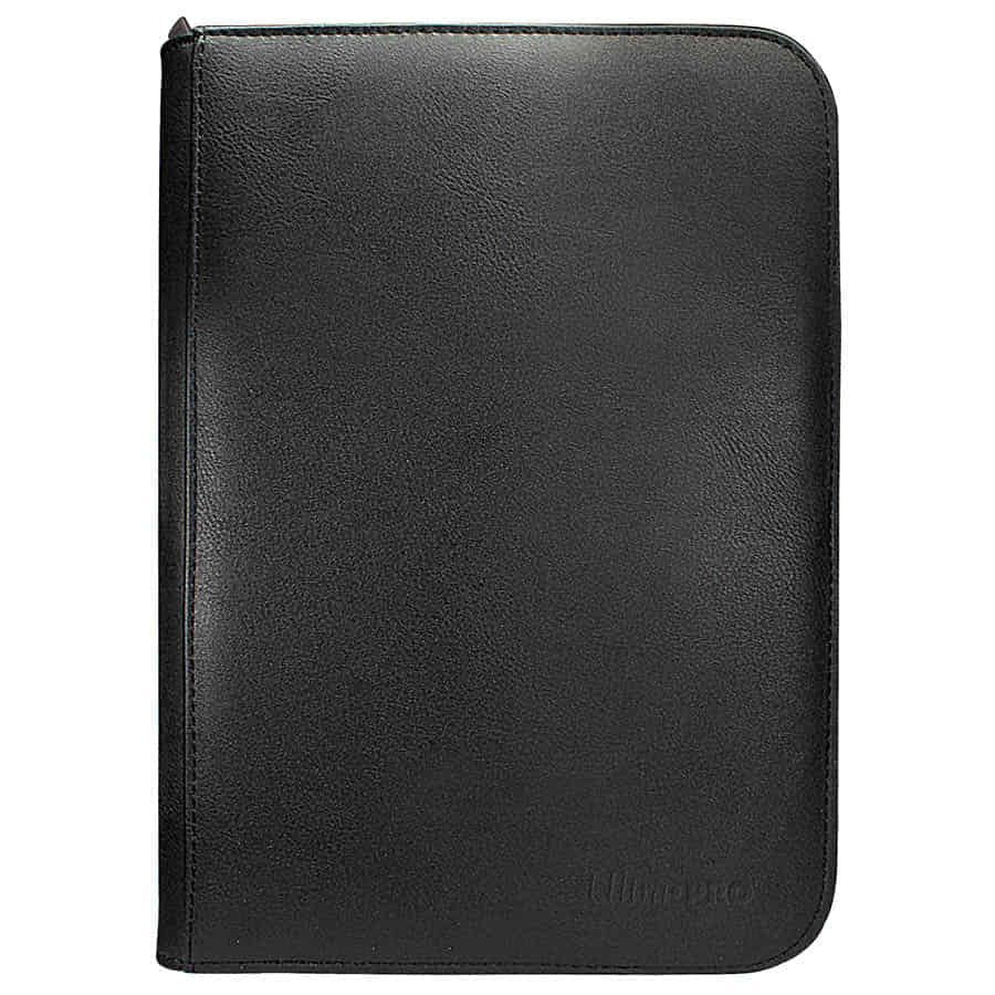 15899 4pkt Zippered PRO Binder Vivid Black Supplies Ultra Pro   