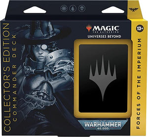 MTG: Commander Warhammer 40k: Collector Edition Forces of the Imperium  Wizards of the Coast   