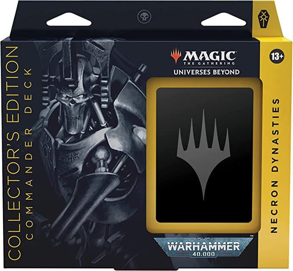 MTG: Commander Warhammer 40k: Collector Edition Necron Dynasties  Common Ground Games   