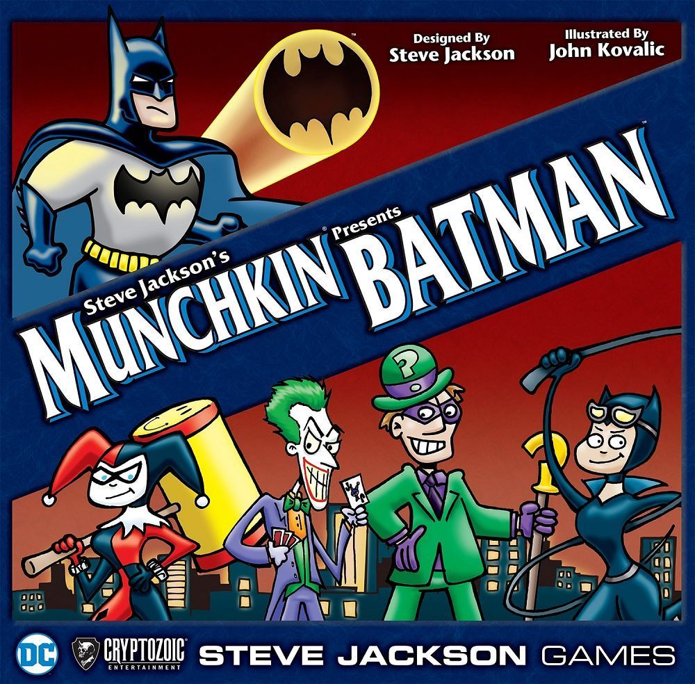 Munchkin BATMAN Card Games Steve Jackson Games   