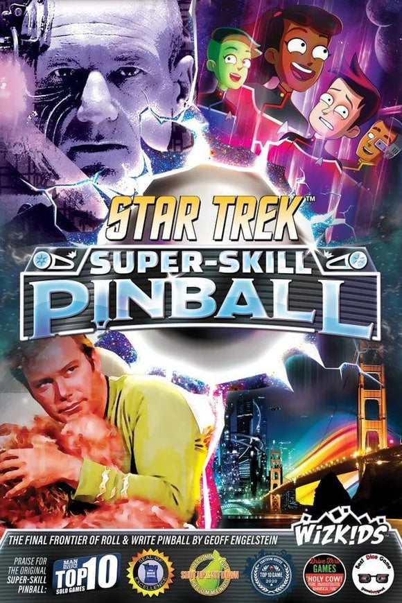 Super-Skill Pinball: Star Trek Board Games WizKids