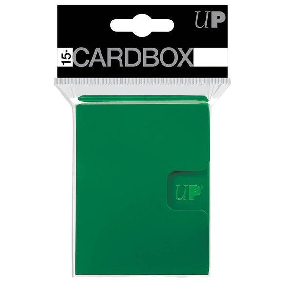 85497 3pk Green 15+ Card Box  Ultra Pro   