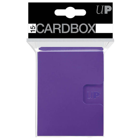 85498 3pk Purple 15+ Card Box  Ultra Pro   