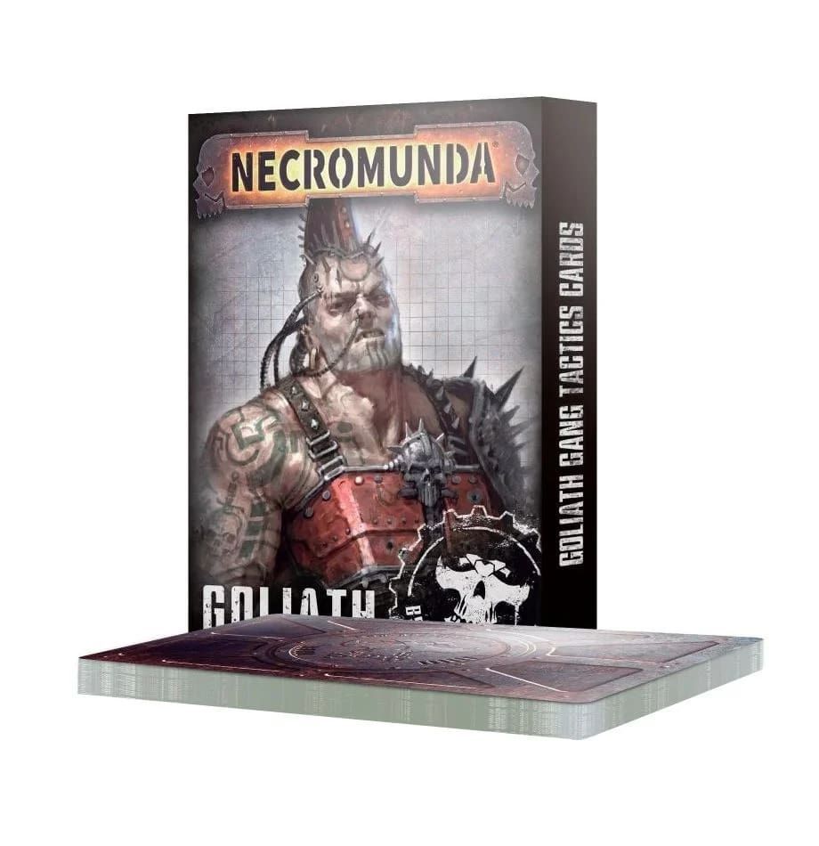 Necromunda Goliath Gang Tactics Cards Miniatures Games Workshop   