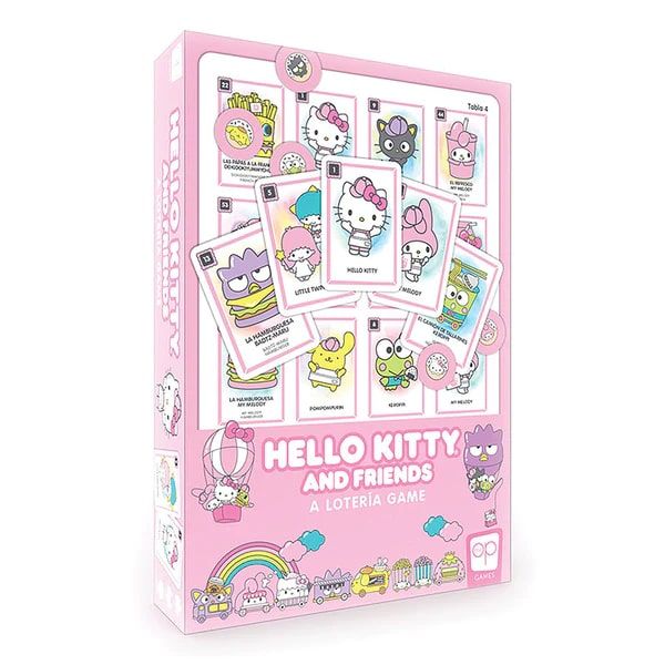 Loteria Hello Kitty and Friends Card Games USAopoly