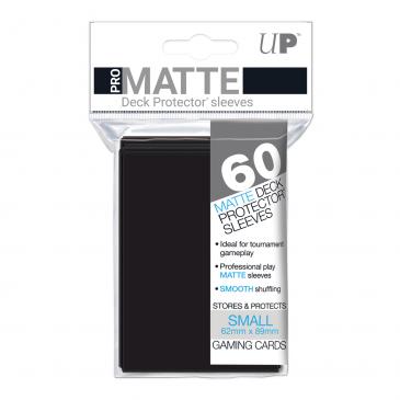 Ultra Pro - Small Deck Protector Sleeves Matte - Black Ultra Pro - Small Deck Protector Sleeves Matte - Black