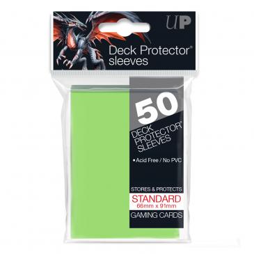 Ultra Pro Standard Card Game Sleeves 50ct Lime Green (84099) Supplies Ultra Pro   