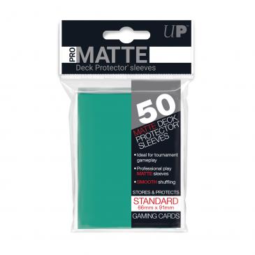 Ultra Pro Standard Card Game Sleeves 50ct Pro-Matte Aqua (84151) Supplies Ultra Pro   