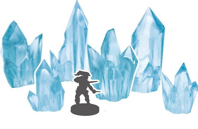 Monster Scenery Ice Crystals  Monster Fight Club   