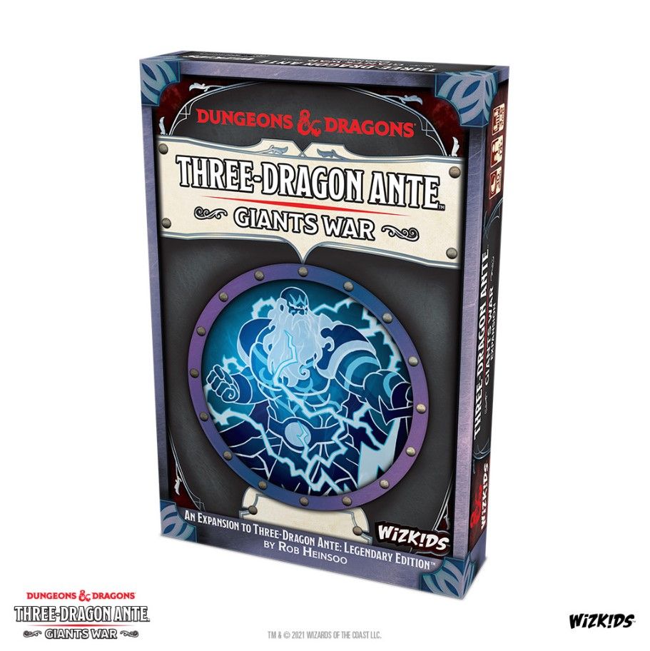 Three-Dragon Ante: Giants War Card Games WizKids