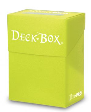 Ultra Pro Solid Deck Box Bright Yellow (84227) Home page Ultra Pro   