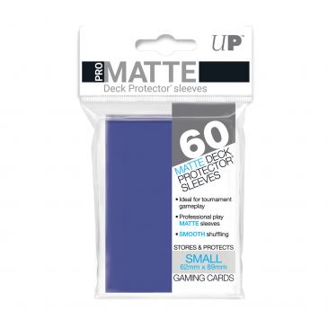 Ultra Pro Small Card Game Sleeves 60ct Pro-Matte Blue (84264) Supplies Ultra Pro   