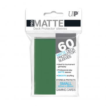 Ultra Pro Small Card Game Sleeves 60ct Pro-Matte Green (84265) Home page Ultra Pro   