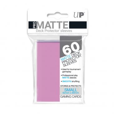 Ultra Pro Small Card Game Sleeves 60ct Pro-Matte Pink (84267) Home page Ultra Pro   