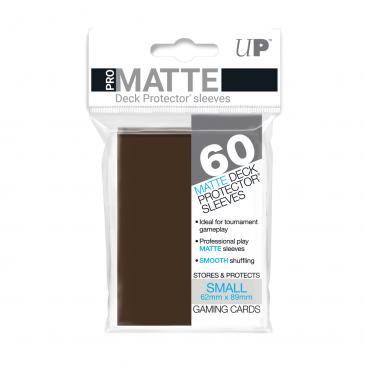 Ultra Pro Small Card Game Sleeves 60ct Pro-Matte Brown (84271) Home page Ultra Pro   