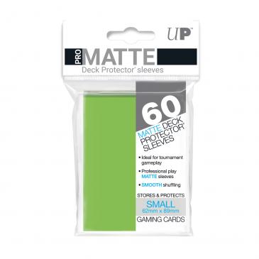 Ultra Pro Small Card Game Sleeves 60ct Pro-Matte Lime Green (84272) Home page Ultra Pro   