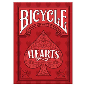 Playing Cards Hearts  Bicycle   