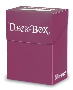 Ultra Pro Solid Deck Box Blackberry (84508) Home page Ultra Pro   