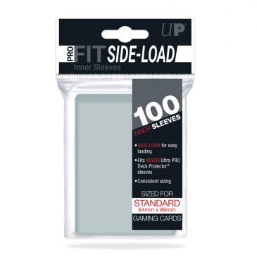 Ultra Pro Standard PRO-Fit Side Loading Card Game Sleeves 100ct Clear Common Ground Games Ultra Pro Standard PRO-Fit Side Loading Card Game Sleeves 100ct Clear Common Ground Games