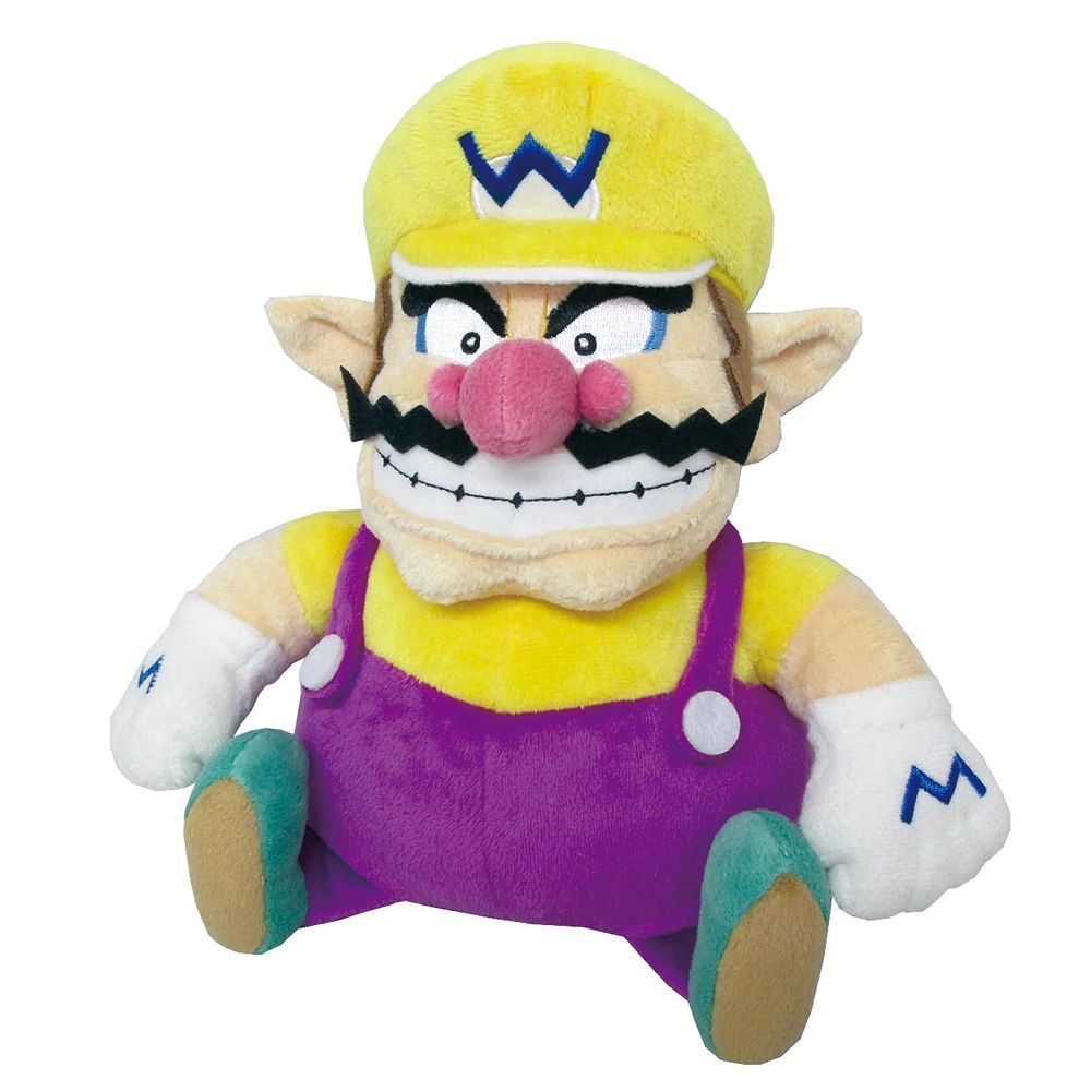 Super Mario All Stars Wario 10" Plush Plushes JBK International   