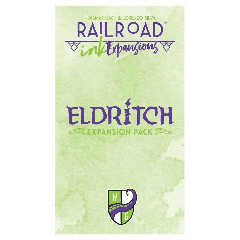 Railroad Ink Eldritch Expansion Board Games Horrible Guild
