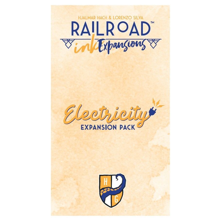 Railroad Ink Electricity Expansion Board Games Horrible Guild