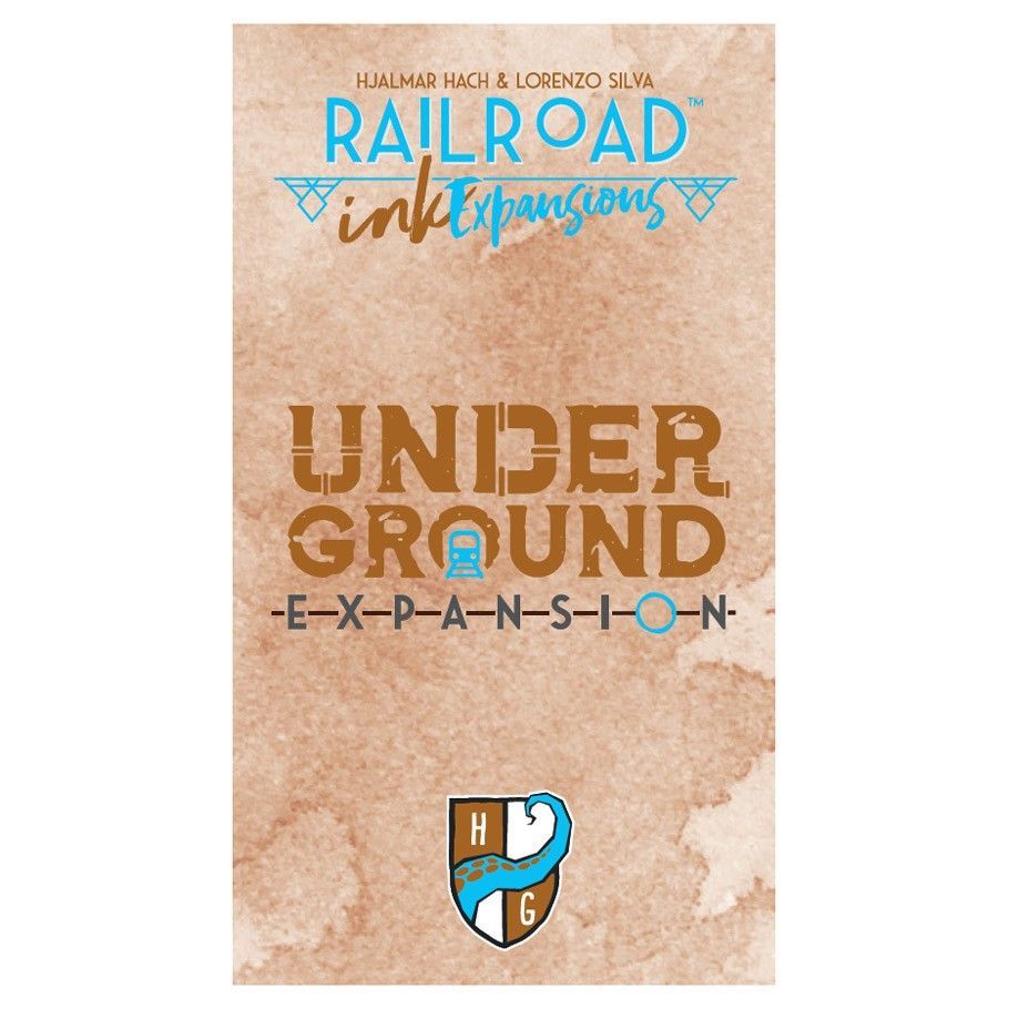 Railroad Ink Underground Expansion Board Games Horrible Guild