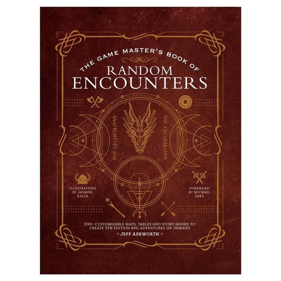 D&D 5E Book of Random Encounters Role Playing Games Media Lab   