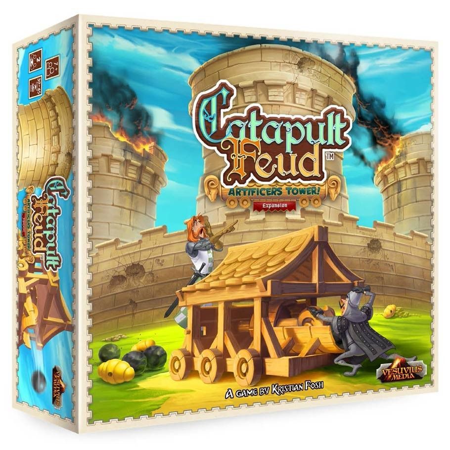 Catapult Feud Artificer's Tower Board Games Common Ground Games
